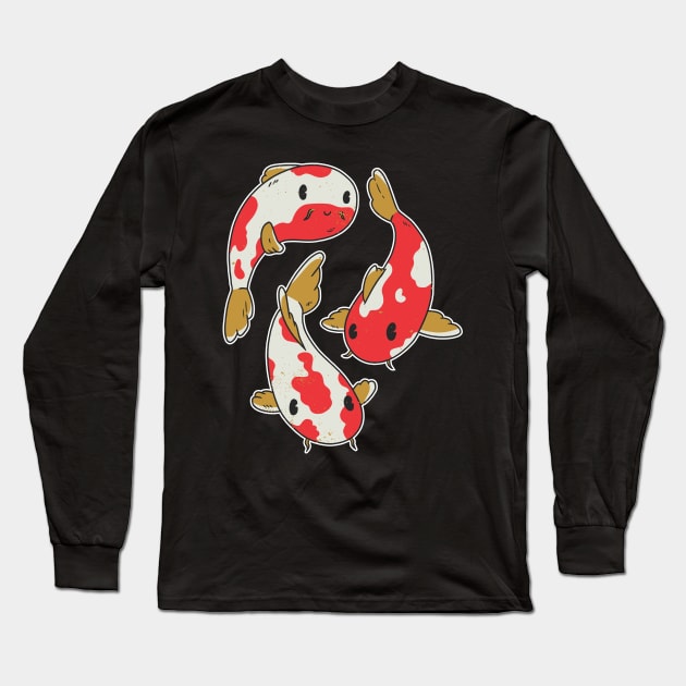 Kawaii Koi Long Sleeve T-Shirt by MimicGaming